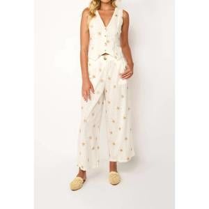 NEW Z&L soleil pants in white